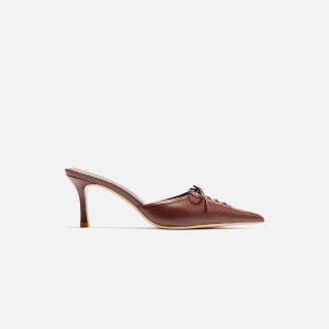 Brown Women Kith Femme LA Louis Slipper Heels | 2534-RTMVE