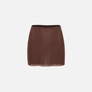 Brown Women Kith Gonza Mini Skirts | 2153-PYDJR