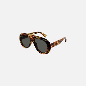 Brown Women Kith Gucci GG Frames 09S Eyewear | 1048-PFEVL