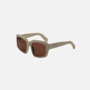 Brown Women Kith Jacquemus Jac64 Sunglasses Eyewear | 7015-HFPZB