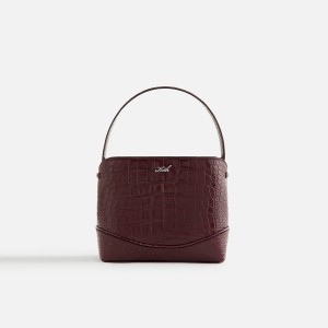 Brown Women Kith Mini Katie Alligator Bags | 0235-MNBSD