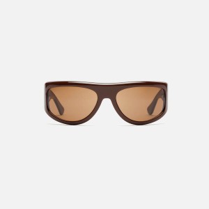 Brown Women Kith Port Tanger Fayaz Frames Eyewear | 7821-SAWNF