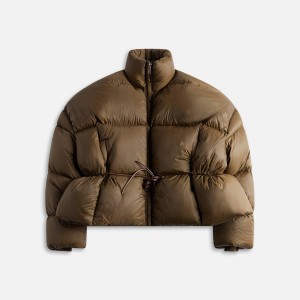 Brown Women Kith Rick Owens Sail Duvet Jackets | 6548-OQIAM
