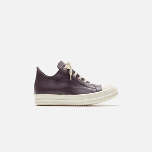 Brown Women Kith Rick Owens WMNS Scarpe in Pelle Low Sneakers | 3280-VXFUR