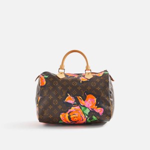 Brown Women Kith WGACA Louis Vuitton Roses Speedy 30 Bags | 3971-QJTOI