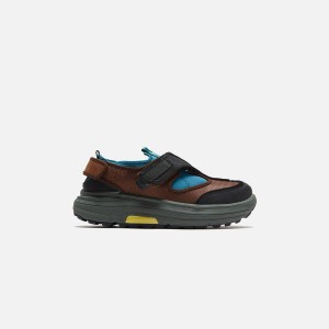 Brown / Green Men Kith Suicoke Tred Sneakers | 4716-DEURA