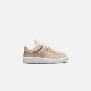 Brown / White Kids' Kith Nike PS Force 1 Low Easyon Se Sneakers | 3276-BRDTQ