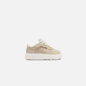 Brown / White Kids' Kith Nike TD Force 1 Low Easyon Se Sneakers | 3218-WFMTC