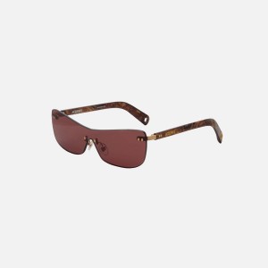 Burgundy Women Kith Jacquemus Jac69 Sunglasses Eyewear | 9675-DXIYO