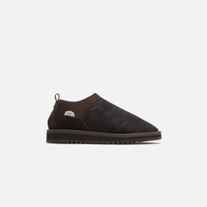 Dark Brown Men Kith Suicoke Ron-Swpab-Mid Sneakers | 1560-QHJOE