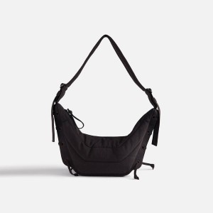 Dark Chocolate Men Kith Lemaire Small Soft Game Bags | 6087-EQRFA