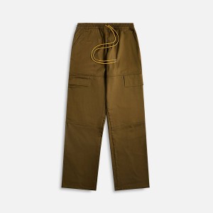 Dark Olive Men Kith Rhude Plateau Cargo Pants | 0437-JAMGO