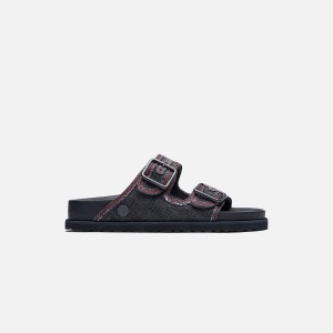 Dark Wash Men Kith Birkenstock 1774 Arizona Sandals | 7891-EMPLQ