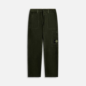 Deep Brown Men Kith Stone Island Corduroy Pants | 2918-ZNYRU