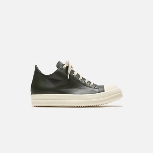 Deep Grey Men Kith Rick Owens Scarpe Leather Sneakers Sneakers | 4651-GPMQC