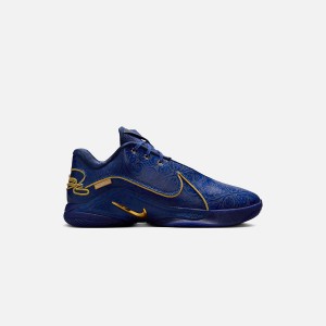 Deep Royal Blue / Gold Men Kith Nike x Monopoly LeBron 22 Sneakers | 9072-MWUIP