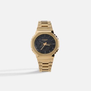 Gold Men Kith G-SHOCK GMB2100GD-9A Jewelry | 2769-PRESH