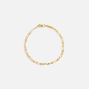 Gold Men Kith Tom Wood Bo Bracelet Slim 7.0 Jewelry | 4705-DUYLP
