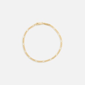 Gold Men Kith Tom Wood Bo Bracelet Slim 7.7 Jewelry | 7203-WVIOE