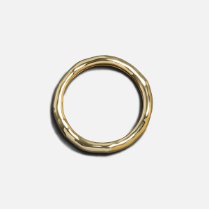 Gold Women Kith Alexis Bittar Molten Bangle Jewelry | 1349-QJBDR