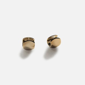 Gold Women Kith Annika Inez Cigar Band Hoops Jewelry | 0675-CODIV