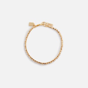 Gold Women Kith Crystal Haze Mini Baguette Bracelet Jewelry | 5832-EDKYO