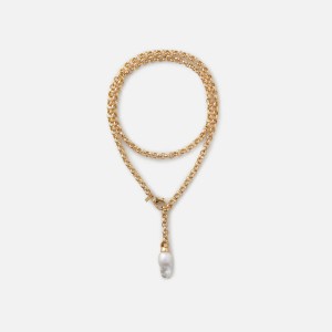 Gold Women Kith Eliou Carmela Necklace Jewelry | 8036-PKXYM
