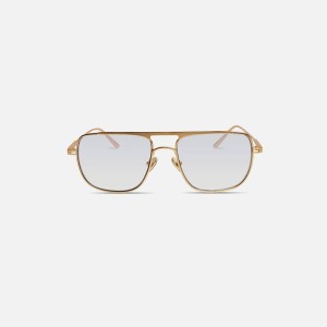 Gold Women Kith Elisa Johnson Jane Frames Eyewear | 9807-QMVRG