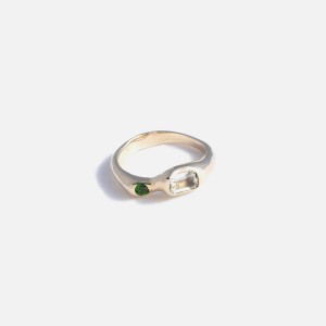 Gold Women Kith Faris Mer Ring Jewelry | 6820-NVIFL