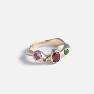 Gold Women Kith Faris Reina Ring Jewelry | 9652-QUVEH