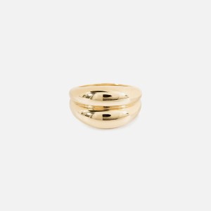 Gold Women Kith SHASHI Alex Ring Jewelry | 2759-NREFD