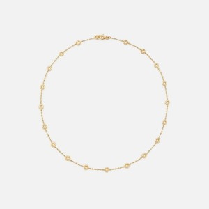 Gold Women Kith Yvonne Leon Mini Donuts Necklace Jewelry | 3452-SUIFY