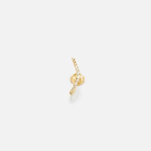 Gold Women Kith Yvonne Leon Puce Ligne Vague Diamants Jewelry | 2531-XHPCV