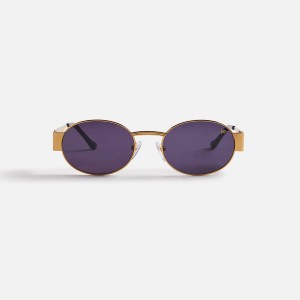 Gold / Black Men Kith Vintage Frames Cypher Sunglasses | 1375-NOVMA