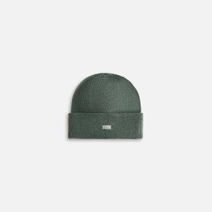 Green Kids' Kith Classic Beanie Headwear | 4172-MNYOF
