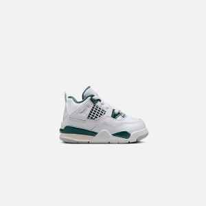 Green Kids' Kith Jordan TD Air Jordan 4 Retro Sneakers | 6102-RNSCB
