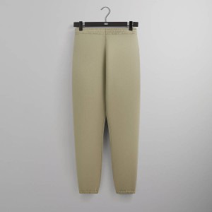 Green Men Kith 101 for Auralee Smooth Soft Sweats Pants | 8521-CAOXM