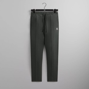 Green Men Kith Bryson Panelled Sweat Pants | 9842-CRZEI