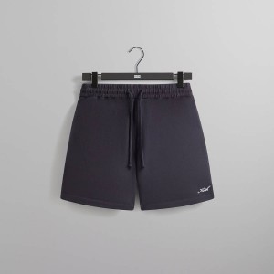 Green Men Kith Compact Knit Curtis Shorts | 9873-DGTJE