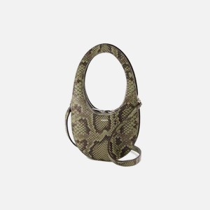 Green Men Kith Coperni Python Printed Swipe Bags | 2573-PWXCY