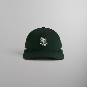 Green Men Kith Cotton Twill Aaron Classic Cap | 4307-NUDKM