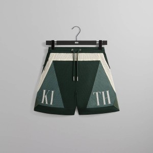 Green Men Kith Mesh Turbo Shorts | 9206-TLCGB