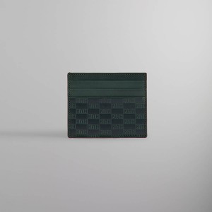 Green Men Kith Monogram Card Holder Card Holder | 3584-OFYML