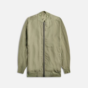 Green Men Kith Rick Owens Peter Flight Denim Bomber Jackets | 6957-VBYRT
