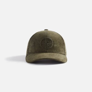Green Men Kith Stone Island Cap | 2516-YORQM
