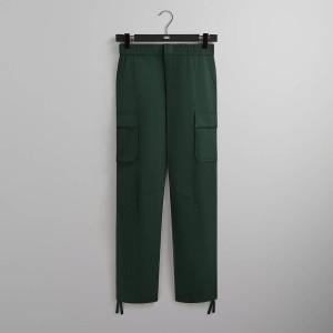 Green Men Kith Transitional Tech Bristol Cargo Pants | 6321-FTEPD