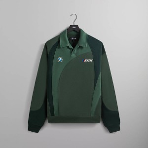 Green Men Kith for BMW Nelson Rugby Shirts | 1948-ZWFTK