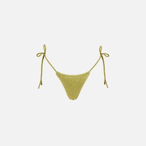 Green Women Kith Asta Resort Lio Bikini Bottom Swim | 5136-FJEKP