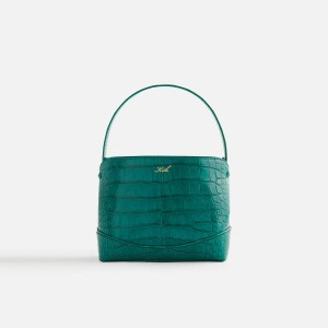 Green Women Kith Mini Katie Alligator Bags | 8756-UJKPW