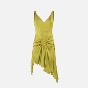 Green Women Kith Siedres Clemens Dress | 3107-OGZQY